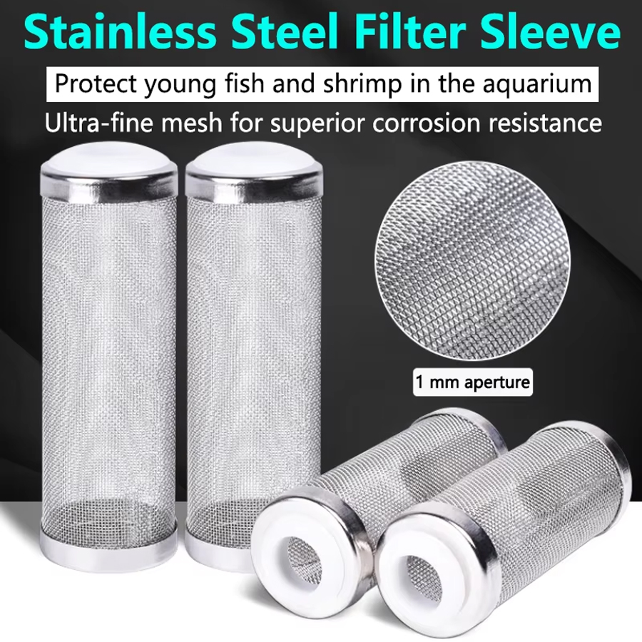 1PC Stainless Steel Filter S/L - Aquarium Fish Net ulasan dan harga
