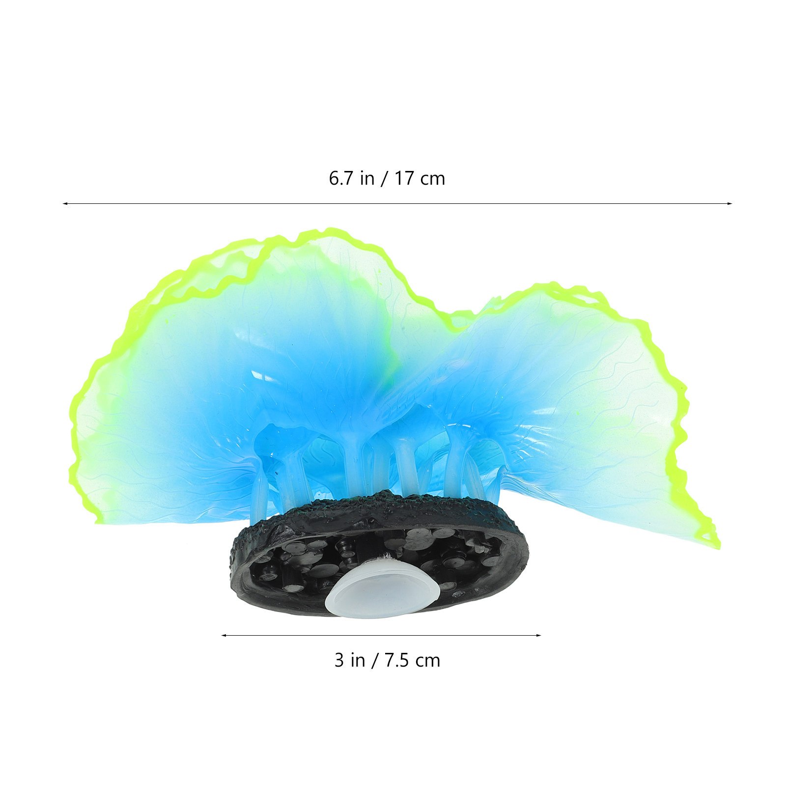 Silicone Coral Ornament for Aq - Aquarium Fish Beautiful ulasan dan harga