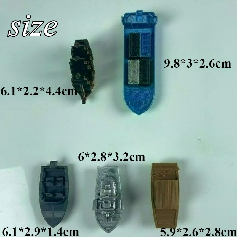 3D Printed Mini Small Boat Mic - Fish Toys For Aquarium ulasan dan harga