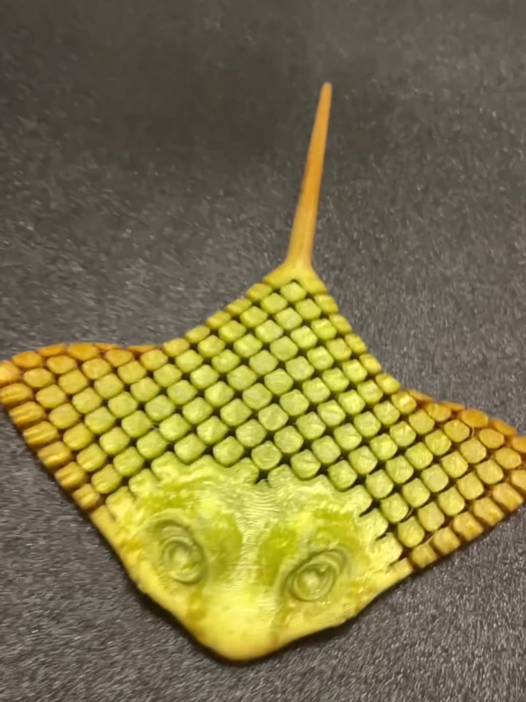 3D Printed Devil Ray Fish Mode - Fish Toys For Aquarium ulasan dan harga