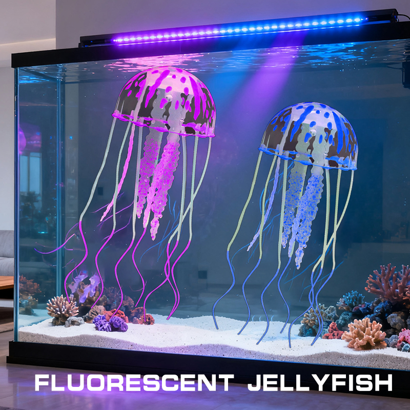 Simulated Jellyfish Aquarium O - Aquarium Fish Unique ulasan dan harga
