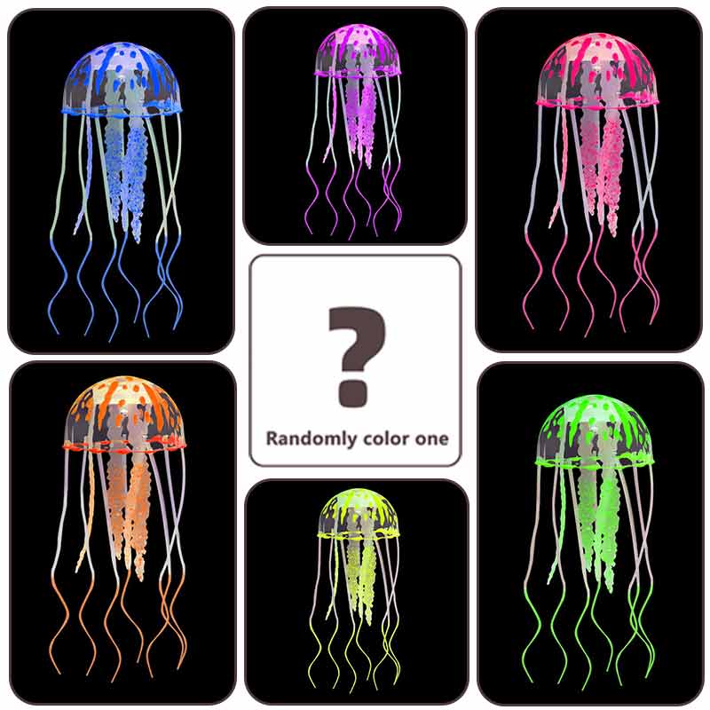 Simulated Jellyfish Aquarium O - Aquarium Fish Unique ulasan dan harga